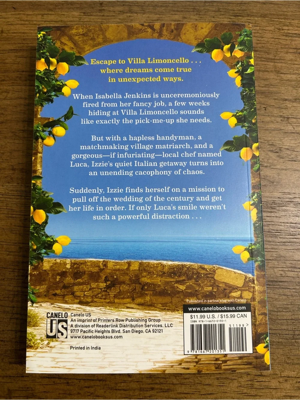 Wedding Bells at Villa Limoncello by Daisy James 🍋 A feel-good vacation romance🆕